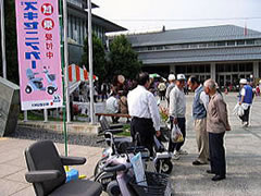 セニアカーの試乗