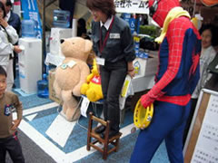 スパイダーマンとじゃんけん