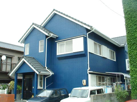 築9年の塗り替え