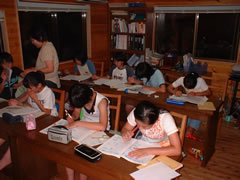 うぃる施工後　授業風景